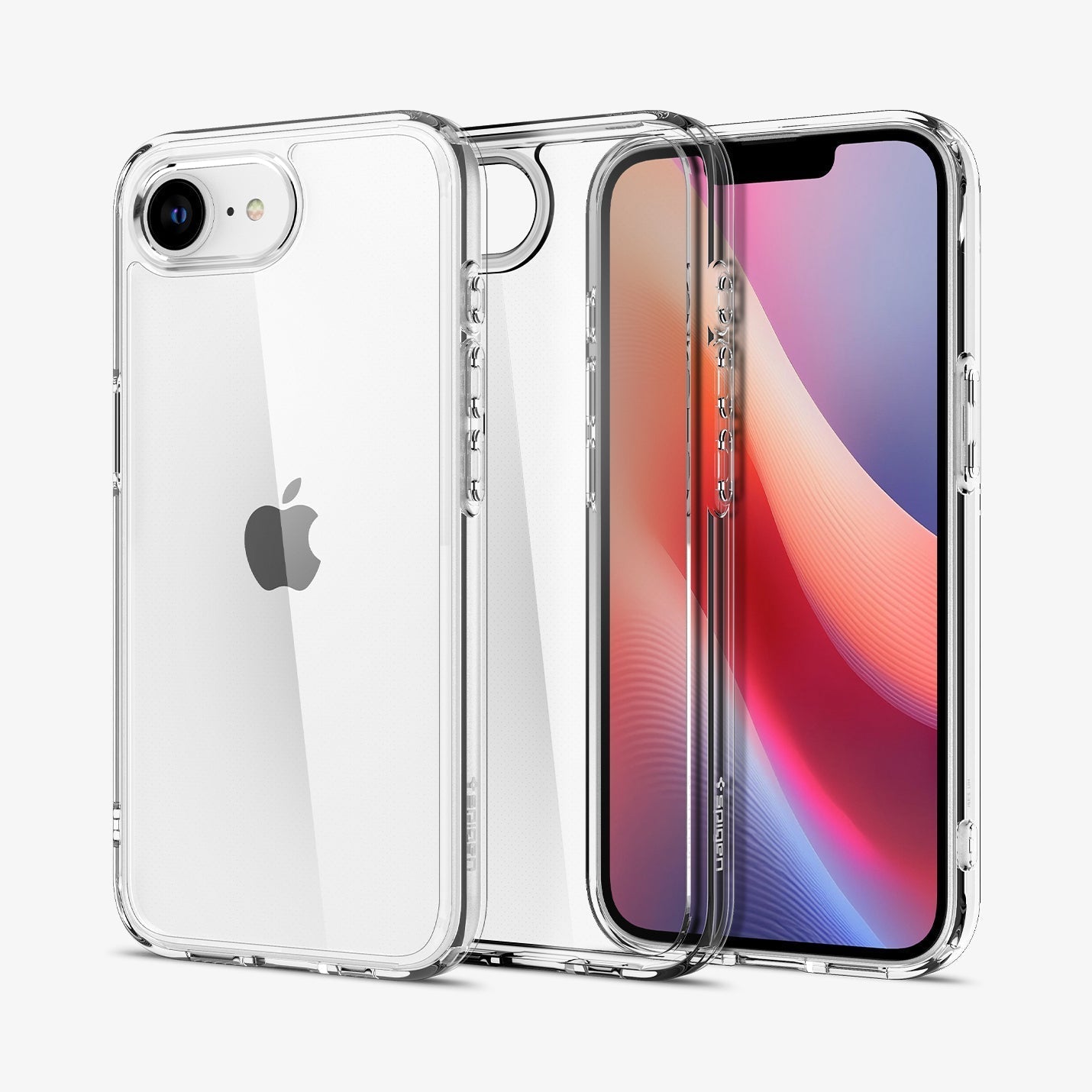 iPhone 16e Hybrid Cristal Clear Back Cover Case - Transparent